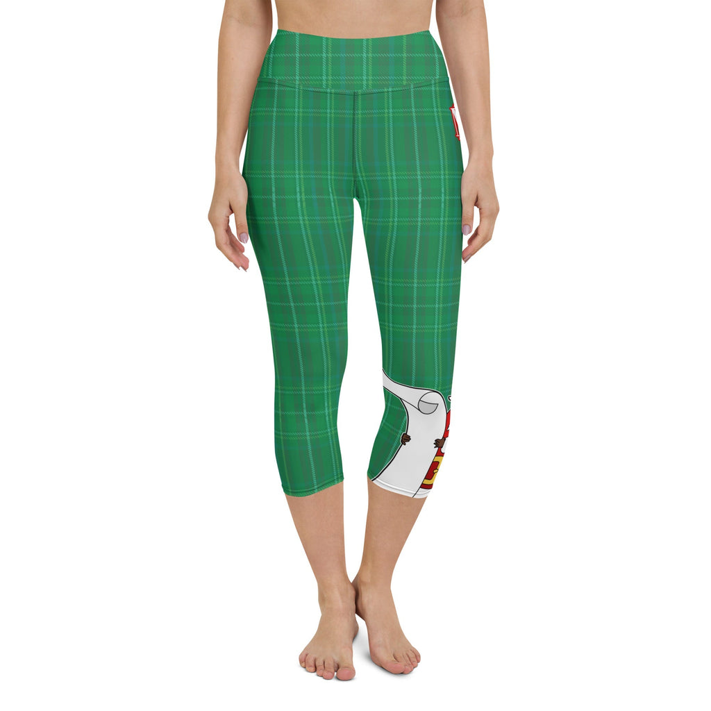 Naughty or Nice Yoga Capris