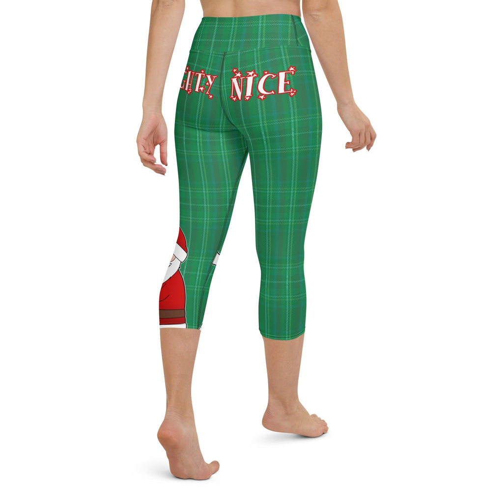 Naughty or Nice Yoga Capris