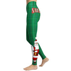 Naughty or Nice Yoga Leggings