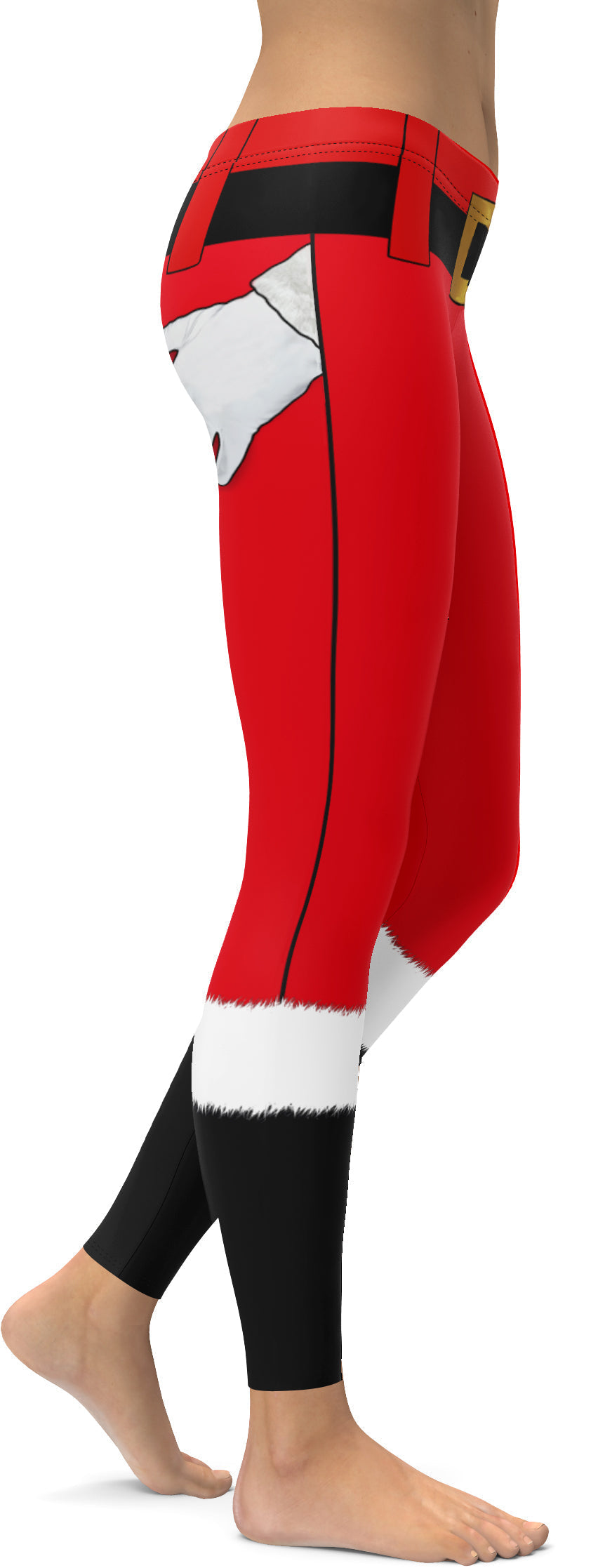 Naughty Santa Outfit Leggings