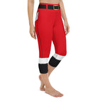 Naughty Santa Outfit Yoga Capris