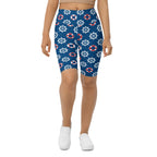 Nautical Biker Shorts