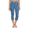 Nautical Yoga Capris