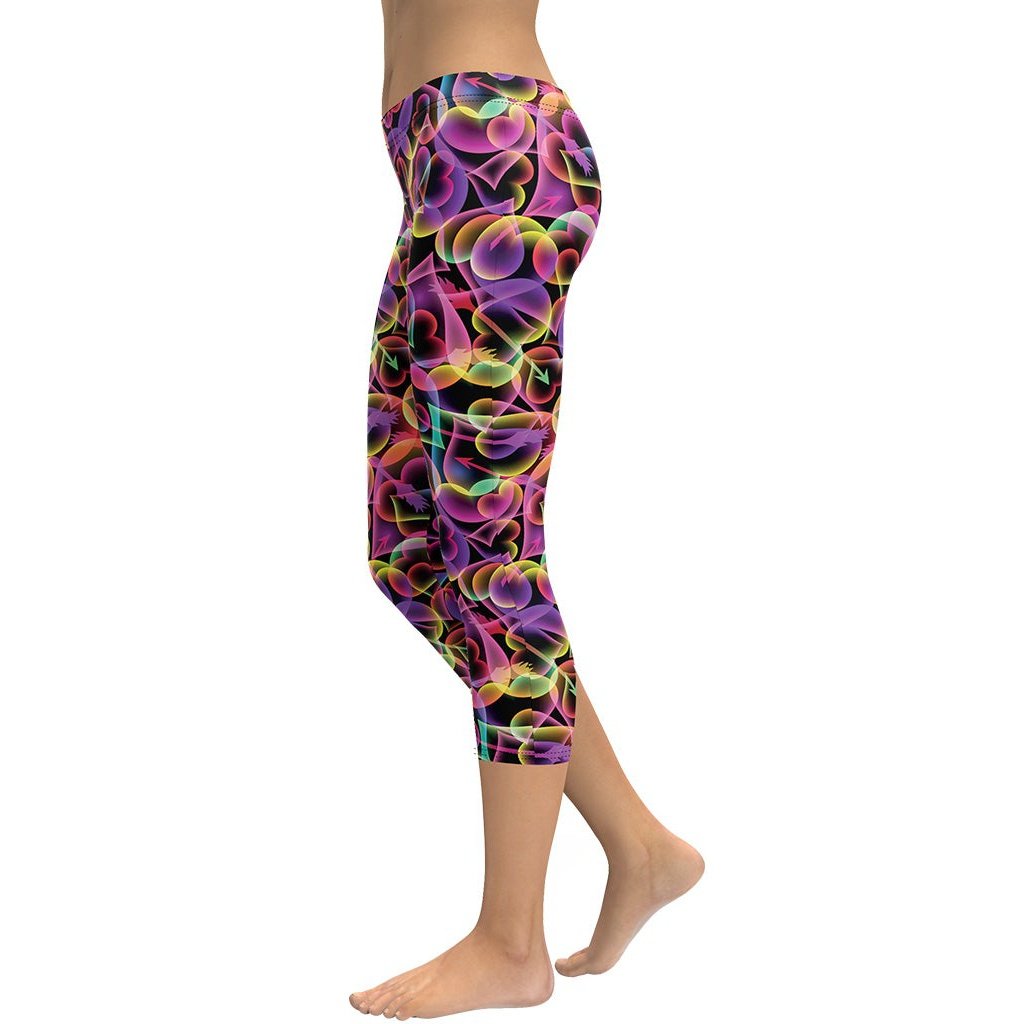Artsy Heart Capris