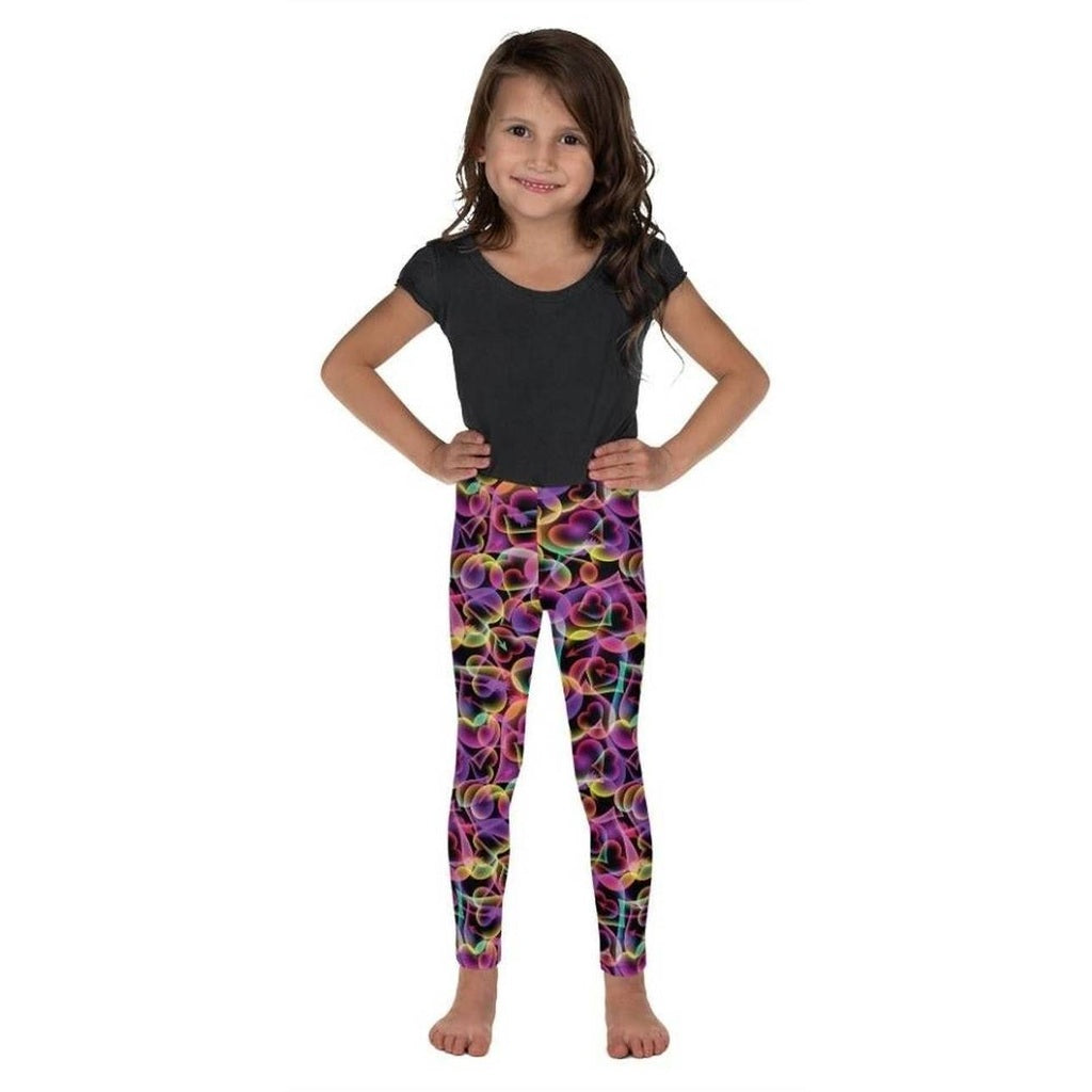 Artsy Heart Kid's Leggings