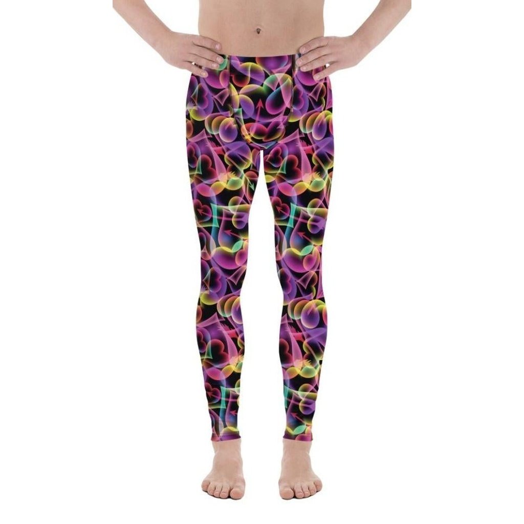 Artsy Heart Men's Leggings