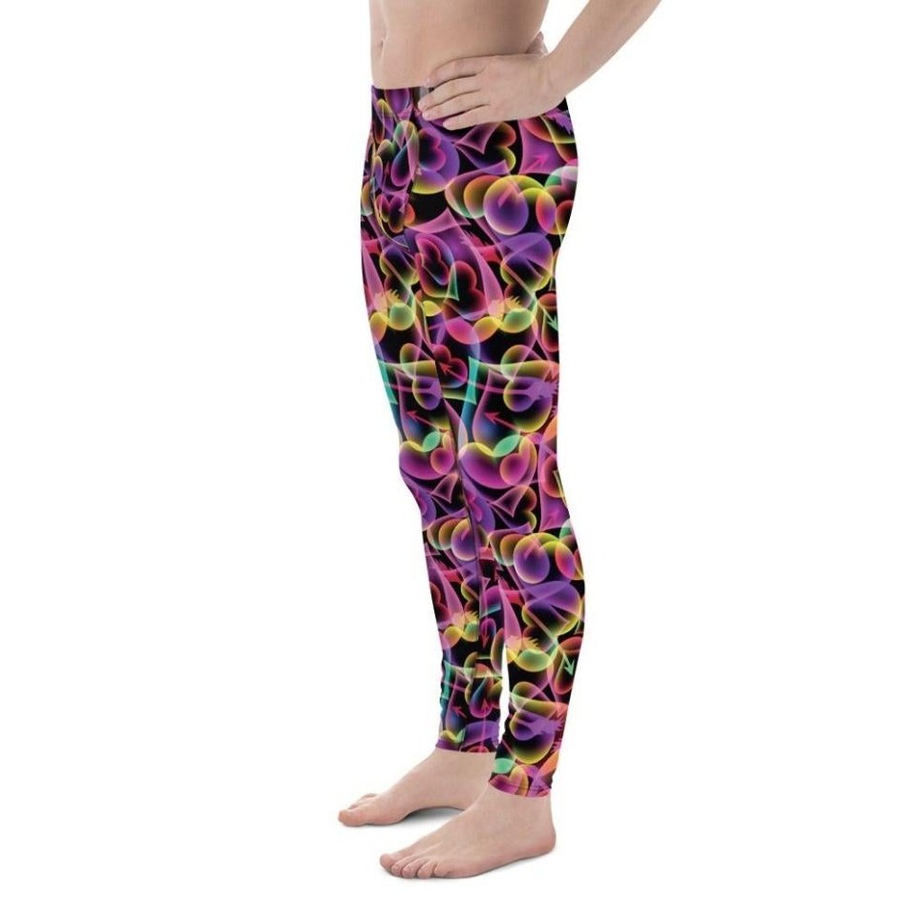 Artsy Heart Men's Leggings