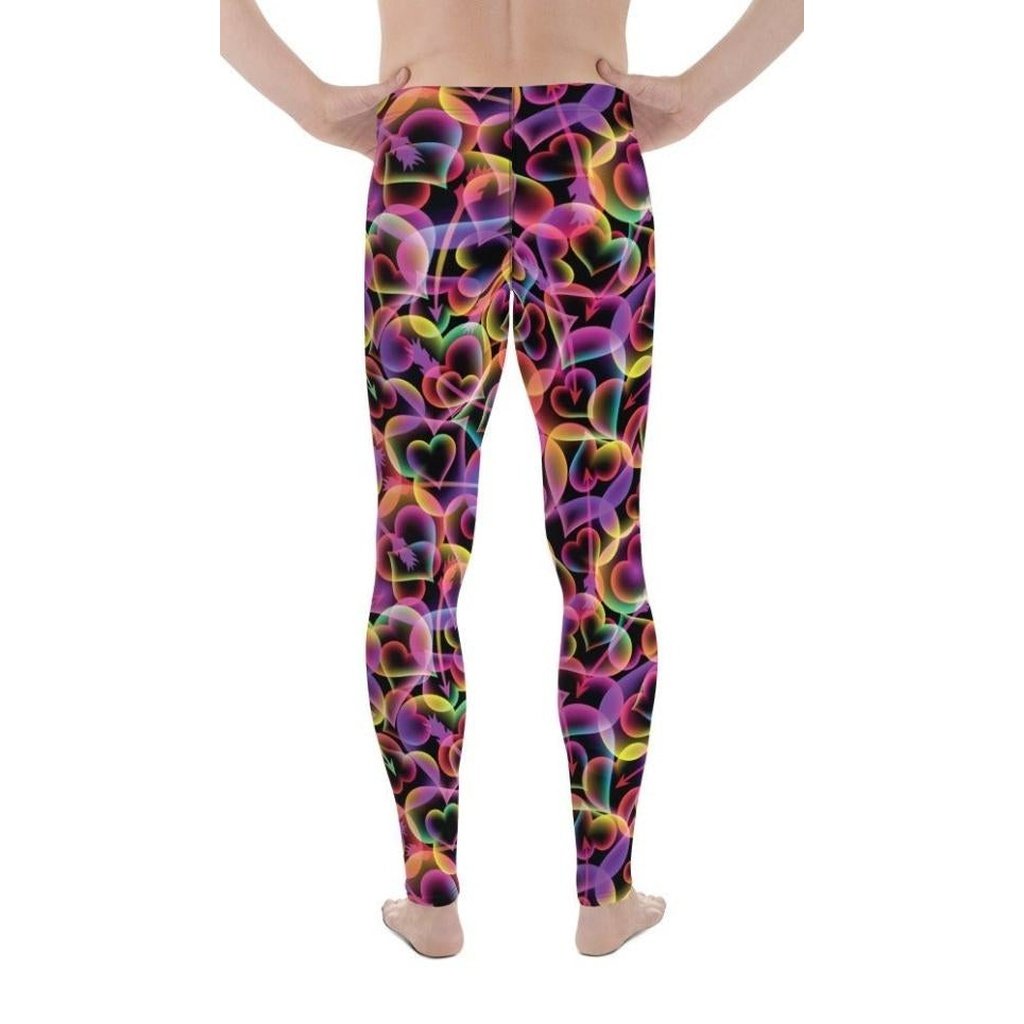 Artsy Heart Men's Leggings