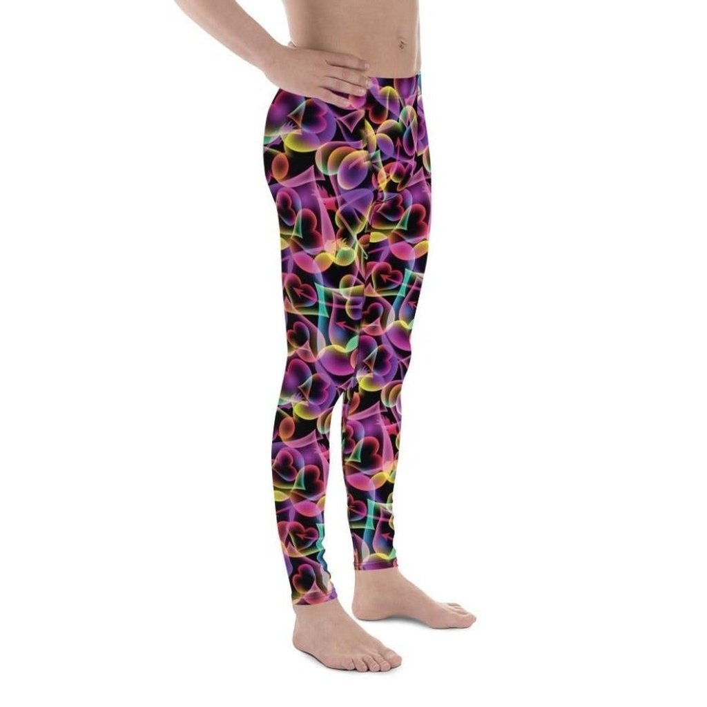 Artsy Heart Men's Leggings