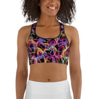 Artsy Heart Sports Bra
