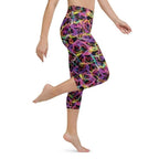 Artsy Heart Yoga Capris