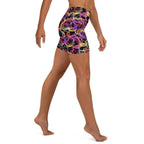 Artsy Heart Yoga Shorts