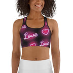 Neon Love Sports Bra