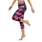 Neon Love Yoga Capris