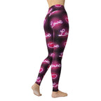 Neon Love Yoga Leggings