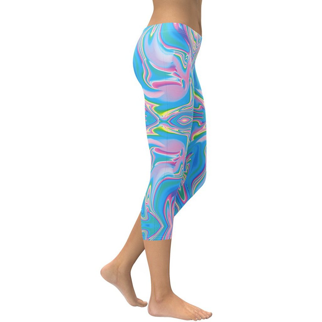 Neon Psychedelic Capris