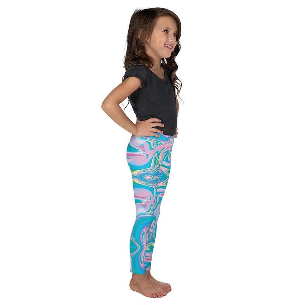 Neon Psychedelic Kid's Leggings