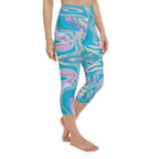 Neon Psychedelic Yoga Capris