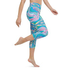 Neon Psychedelic Yoga Capris