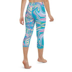 Neon Psychedelic Yoga Capris