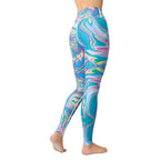 Neon Psychedelic Yoga Leggings