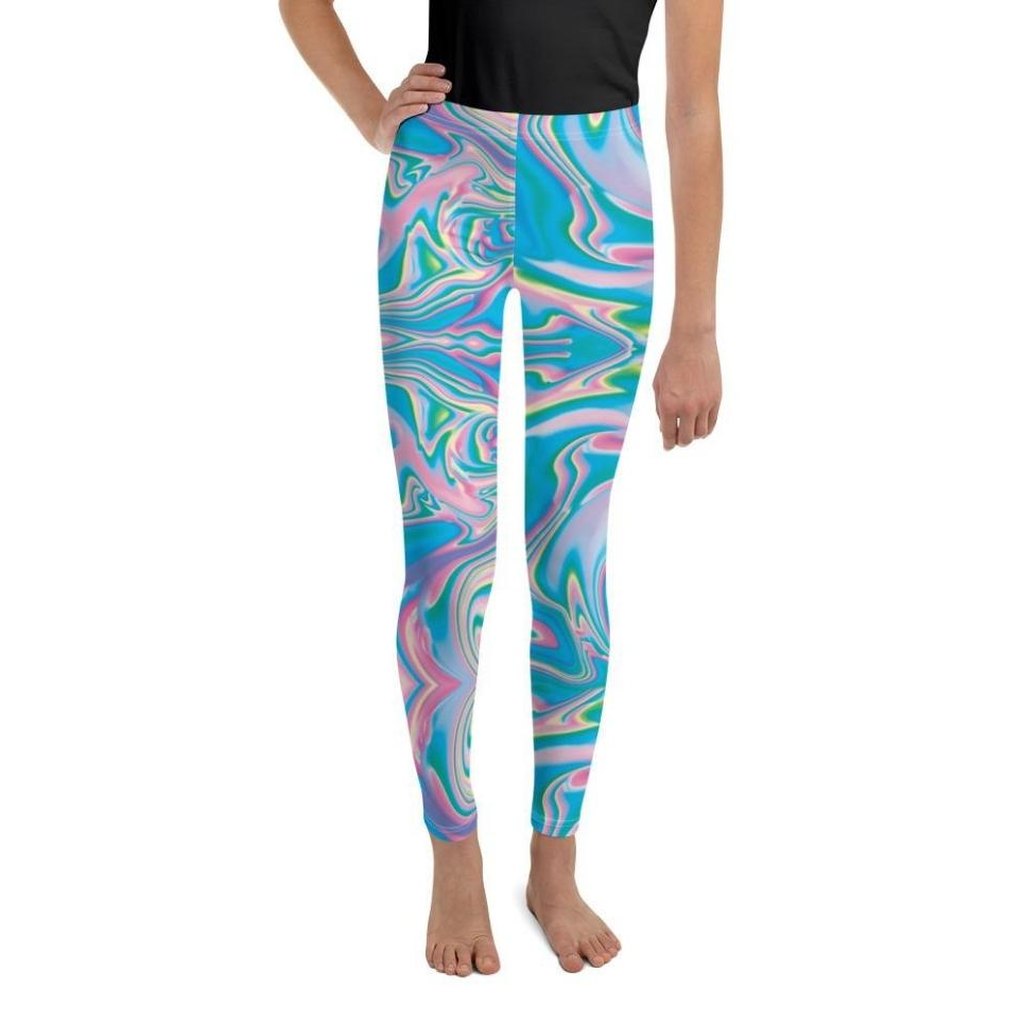Neon Psychedelic Youth Leggings