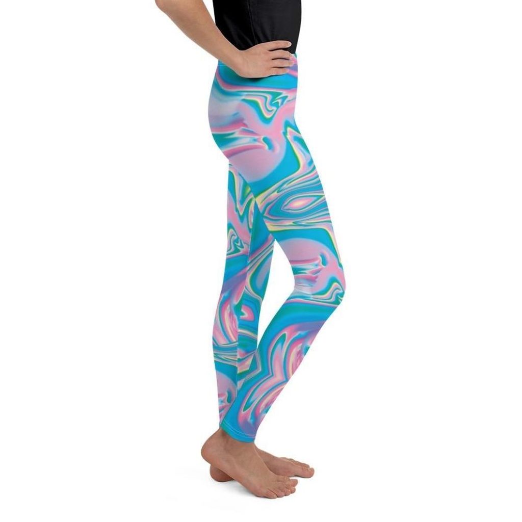 Neon Psychedelic Youth Leggings