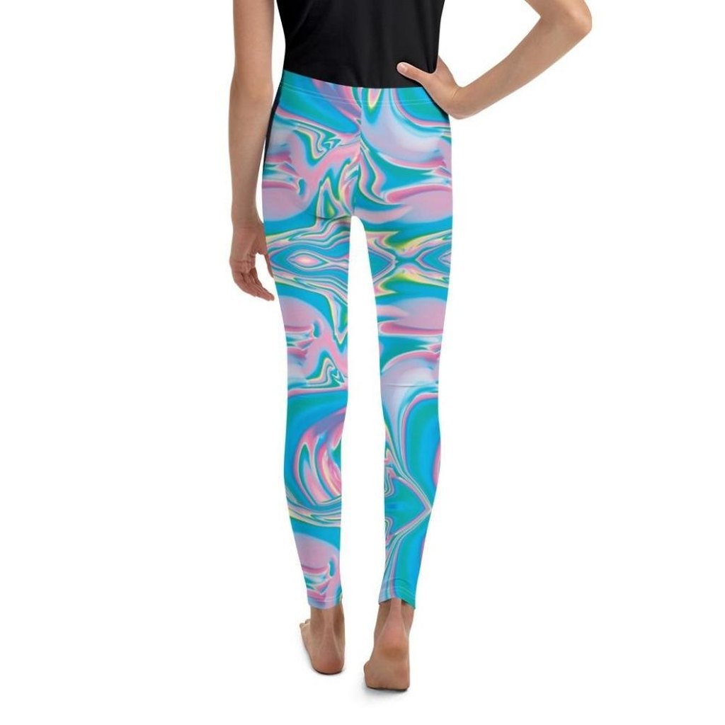 Neon Psychedelic Youth Leggings
