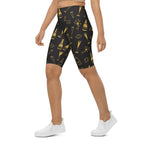 New Year Celebration Biker Shorts