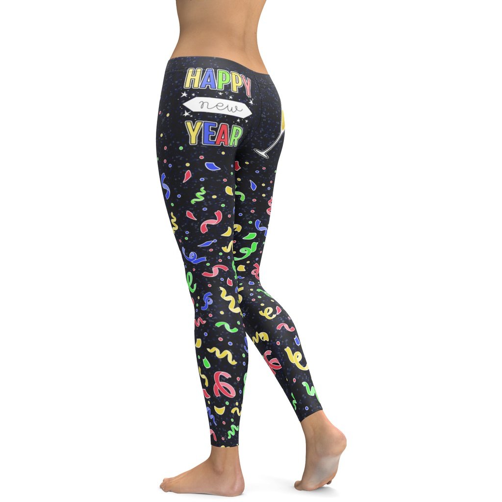 Happy new year leggings sale