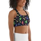 New Year Cheers Sports Bra