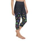 New Year Cheers Yoga Capris
