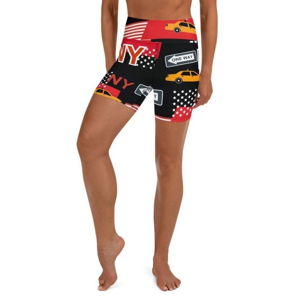New York City Yoga Shorts