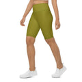 Olive Green Biker Shorts