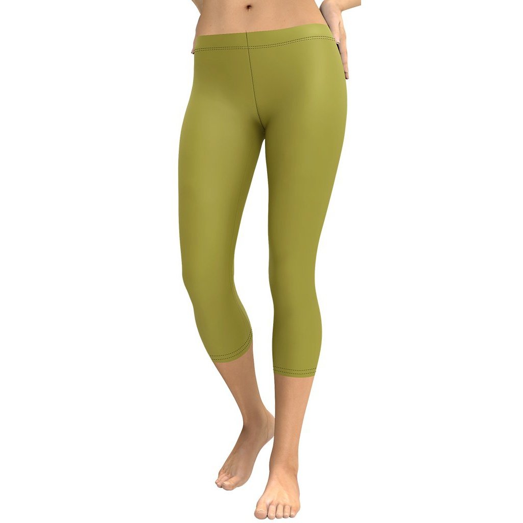 Olive Green Capris