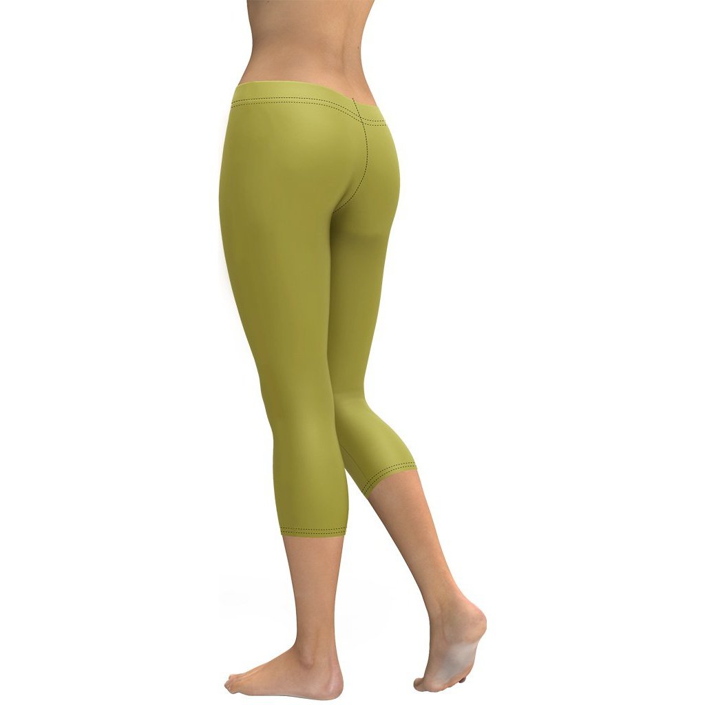 Olive Green Capris