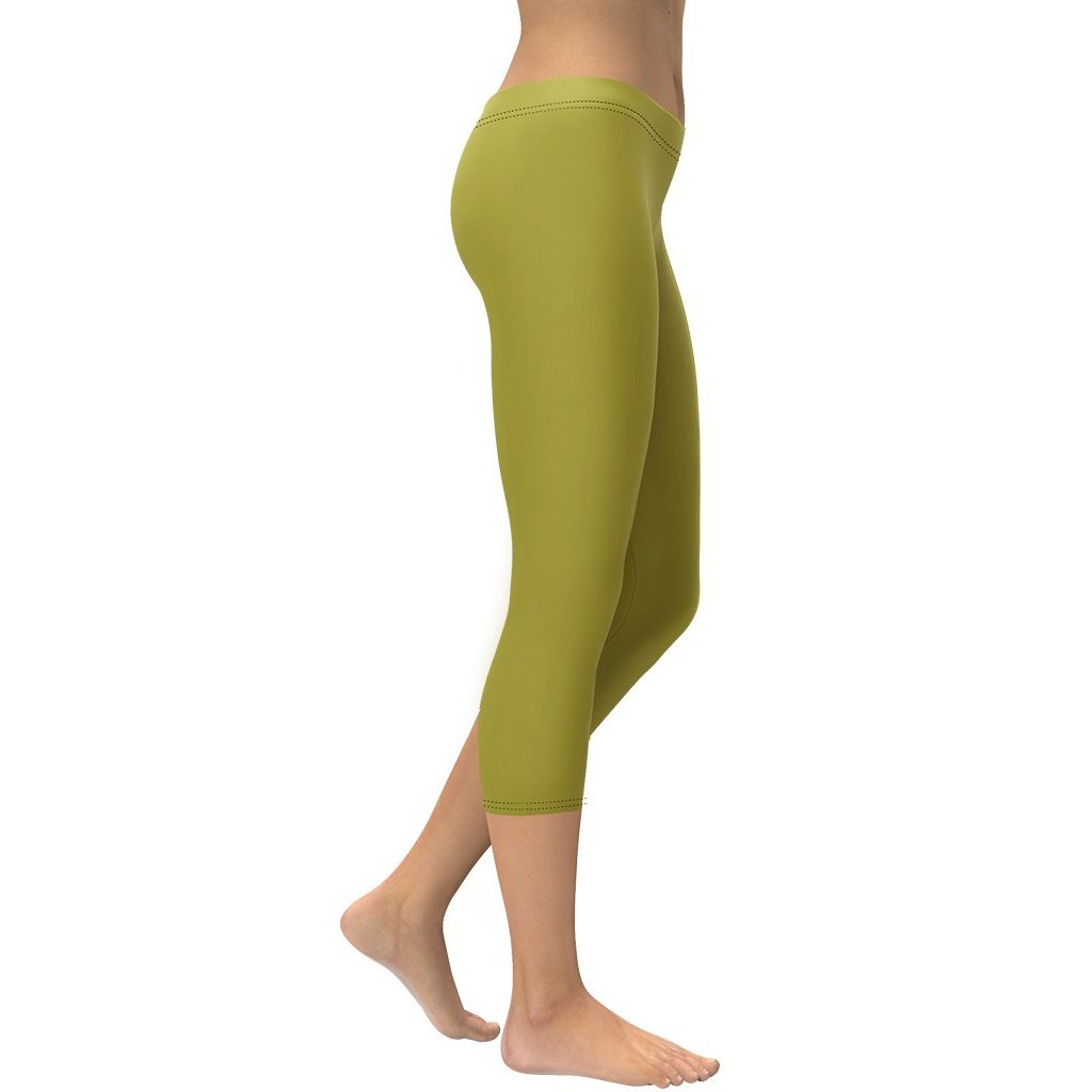 Olive Green Capris