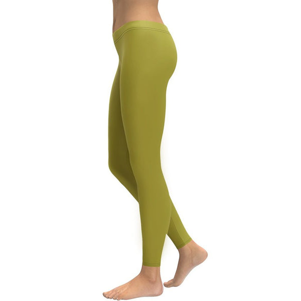 Olive Green Leggings