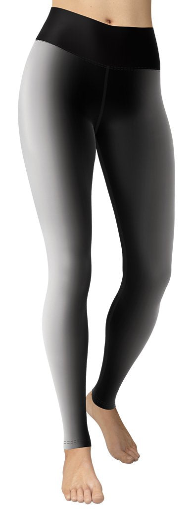 Ombre Optical Illusion Yoga Leggings