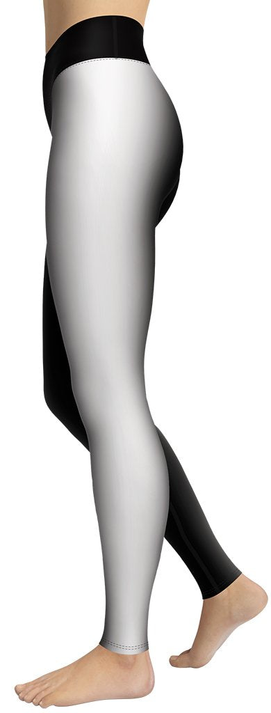 Ombre Optical Illusion Yoga Leggings