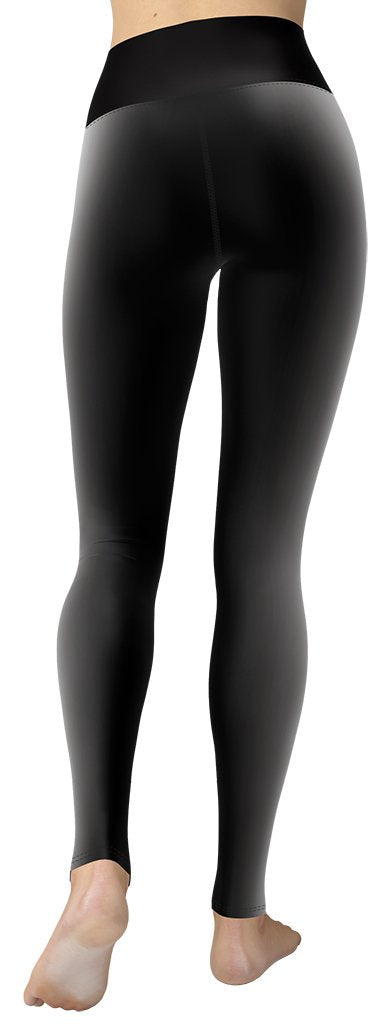 Ombre Optical Illusion Yoga Leggings
