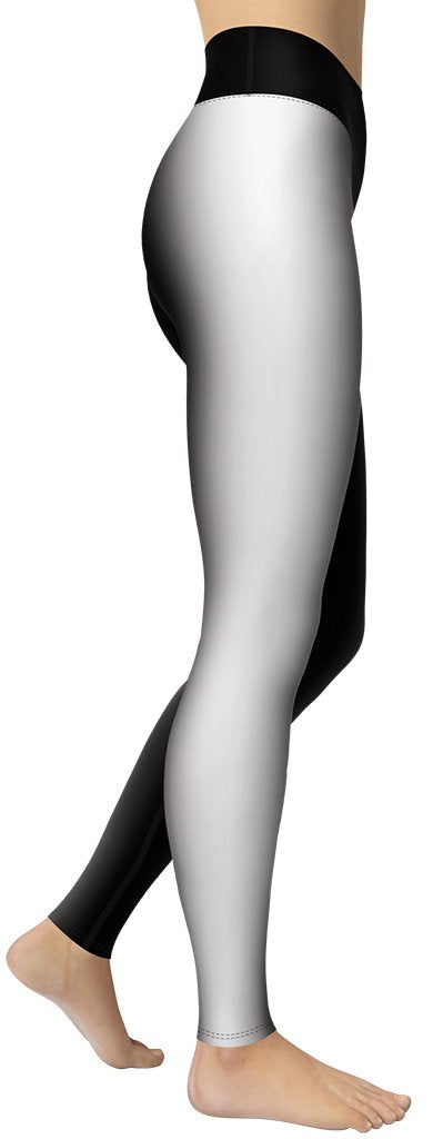 Ombre Optical Illusion Yoga Leggings