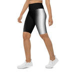 Optical Illusion Biker Shorts