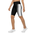 Optical Illusion Biker Shorts