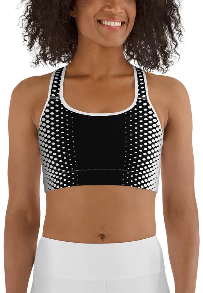 Optical Illusion Sports Bra
