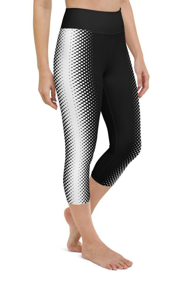 Optical Illusion Yoga Capris