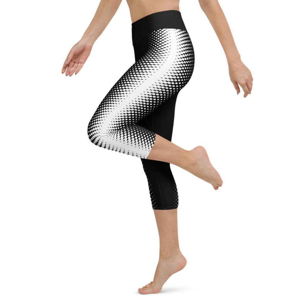 Optical Illusion Yoga Capris