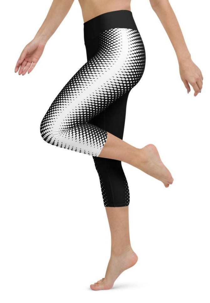 Optical Illusion Yoga Capris
