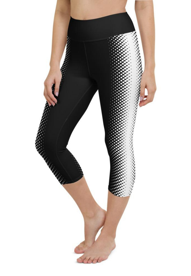 Optical Illusion Yoga Capris