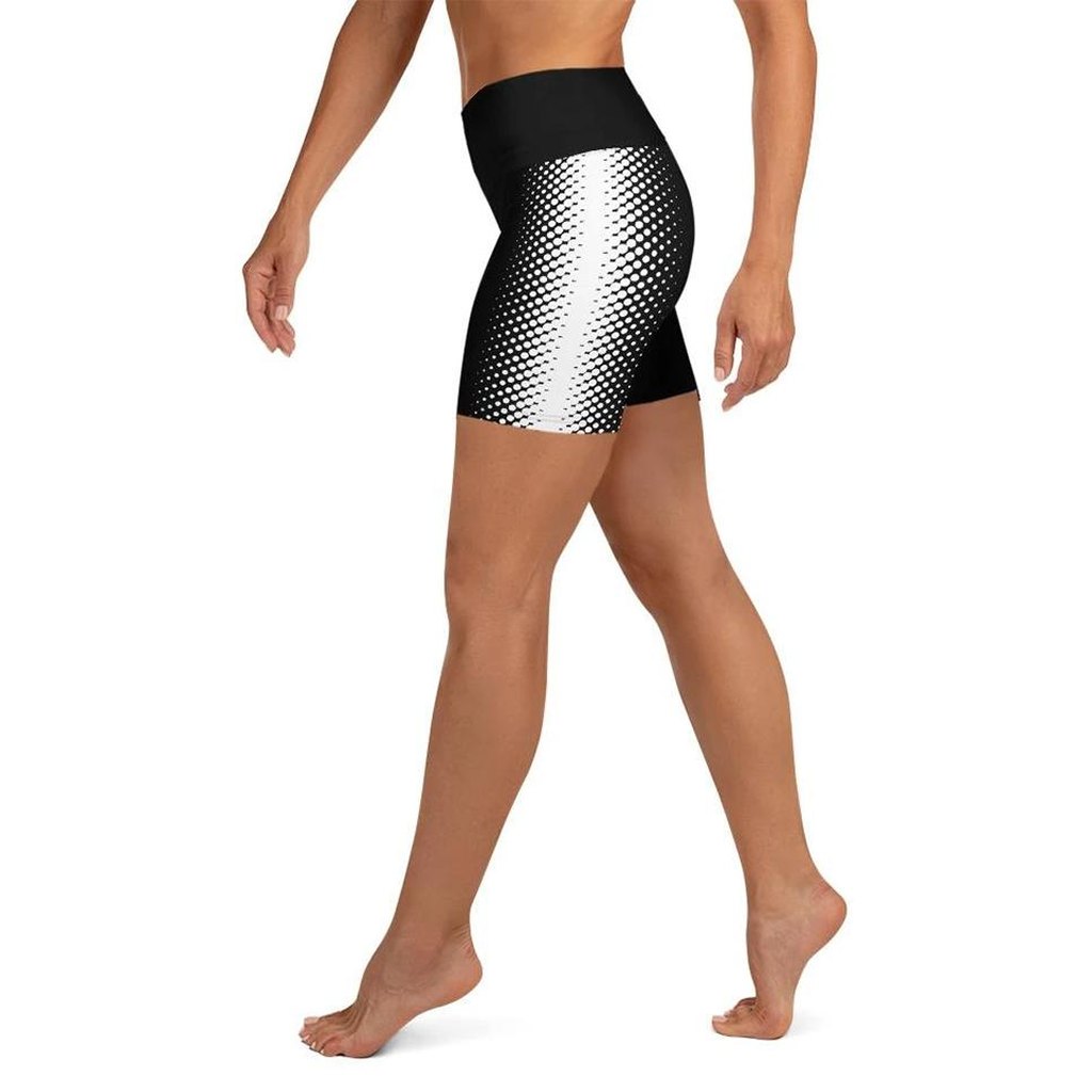 Optical Illusion Yoga Shorts